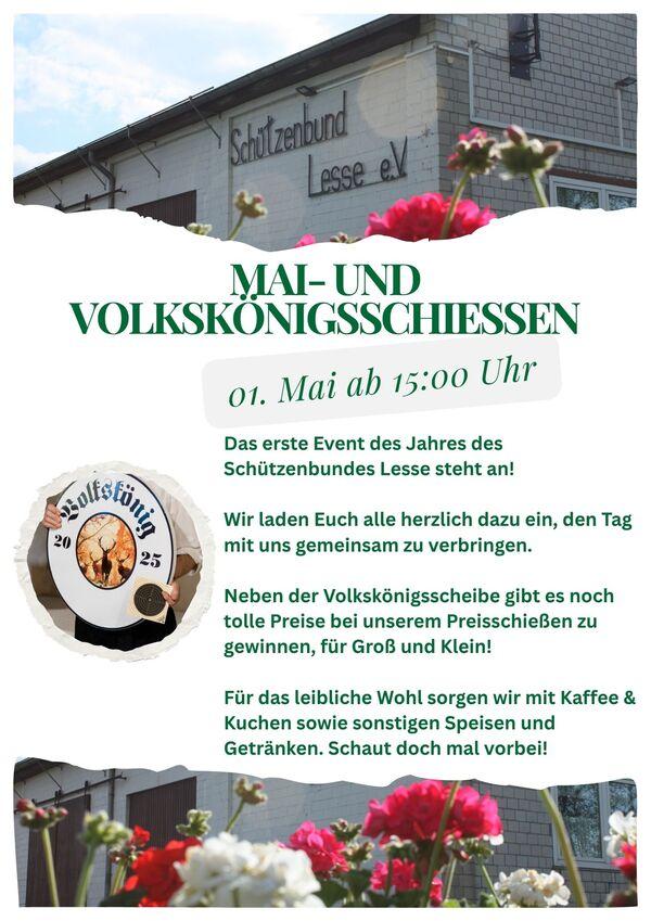 Einladung Maischießen 2026
